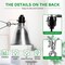 Ipower Simple Deluxe 12-PACK Clamp Lamp Light w/ 5.5-Inch Reflector, UL Listed, 12PK HIWKLTCLAMPLIGHTSX12 - alternate 3